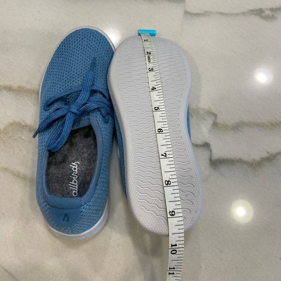Allbirds Sneakers Size 5 Blue Knit Tree Skippers NWOB - Picture 10 of 12